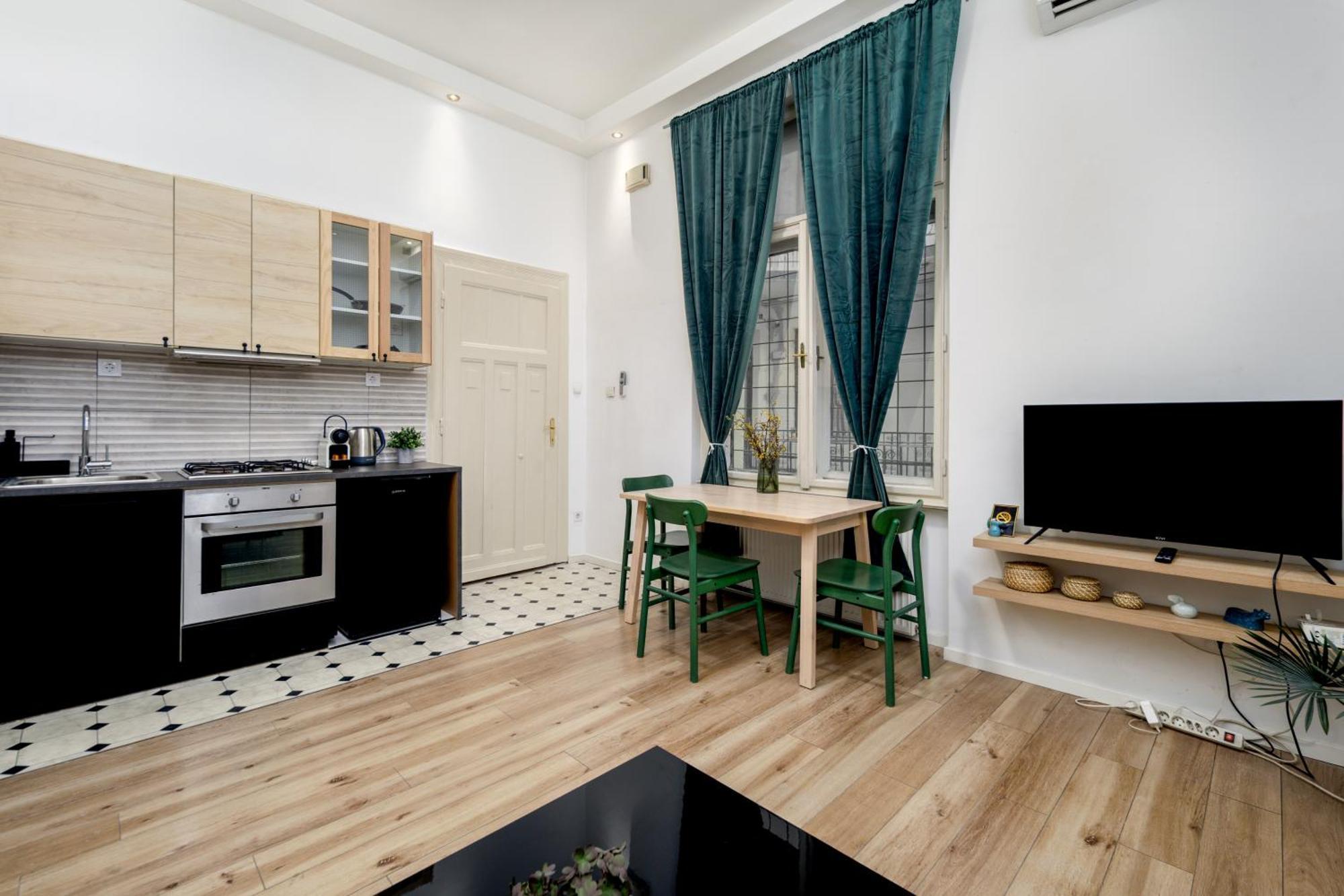 Apartman Kazincy -szimpla Kert 1br